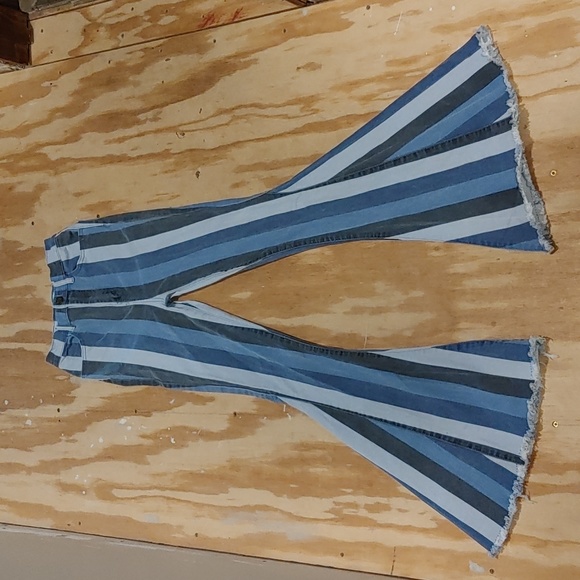 Show me your MuMu Berkeley Zip Up Bells Indigo size 24 - Picture 2 of 13